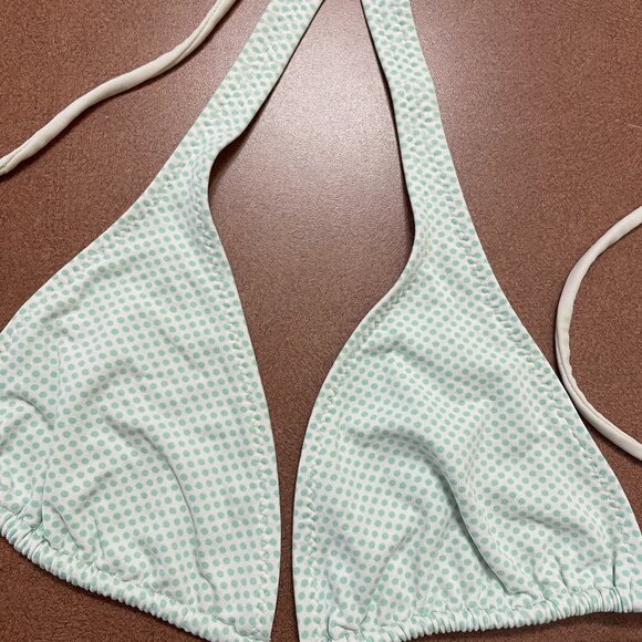 EBERJAY polka dot bikini top size M - Picture 3 of 5